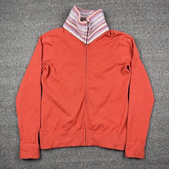 Avoca Merinosilk Sweater Women’s Medium Full Zip Possum Fur Wool New Zealand - Picture 1 of 6
